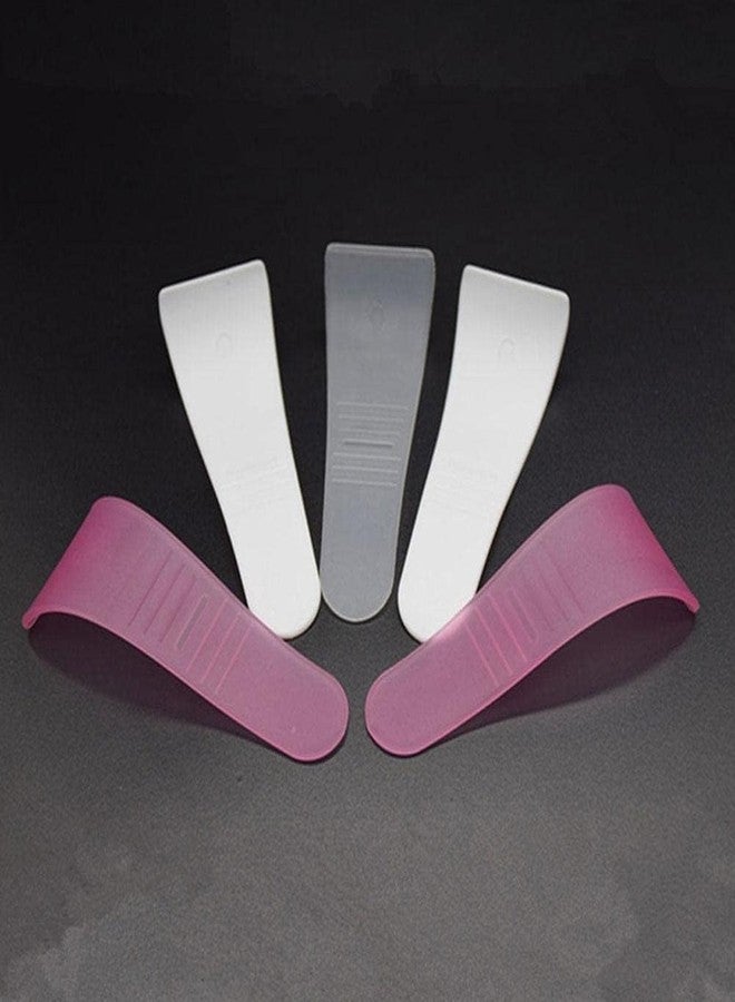aoukoslt 5Pcs Random Colors, Portable Hair Wax Removal Spatulas, Non-Stick Wax Applicator, Reusable Scraper, Hard Wax Sticks - Image 1
